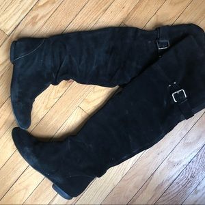 Suede GUESS tall boots
